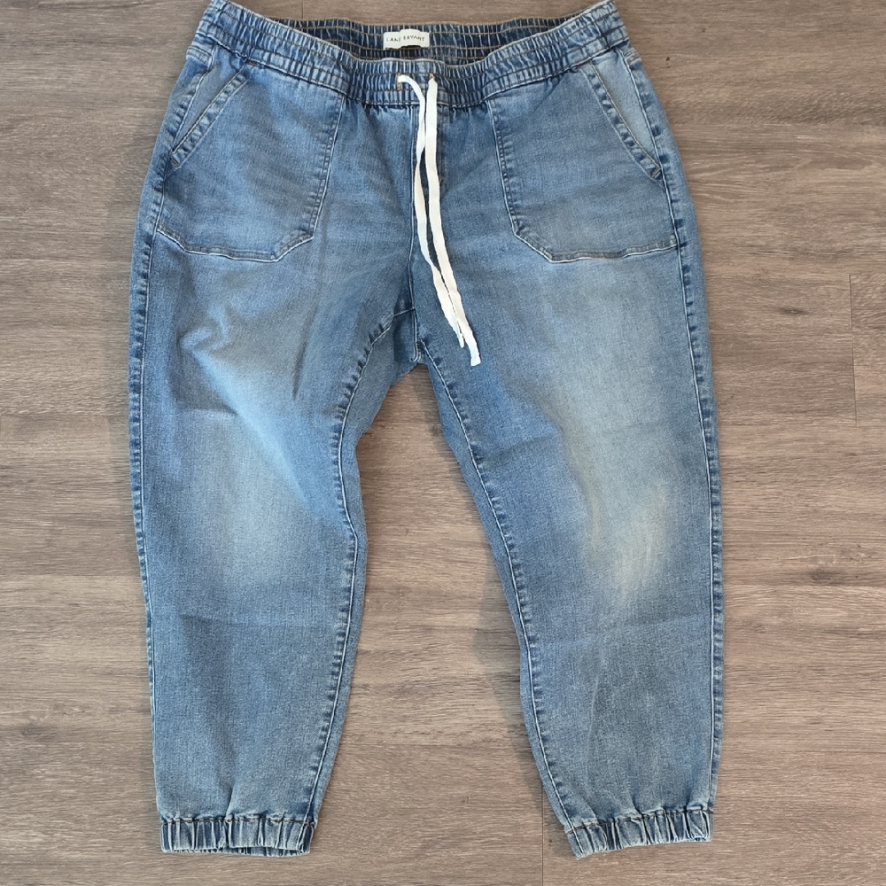 Lane Bryant Light Blue Jogger Jeans